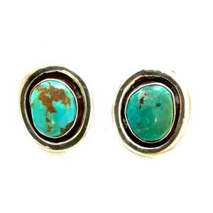 Turquoise Clip-on Earrings